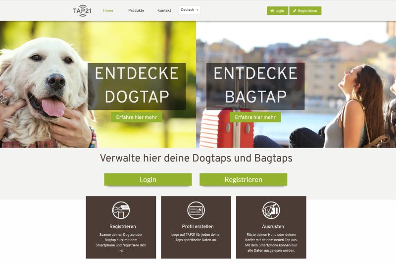 Unser Webportal Tap21 in neuem Design!
